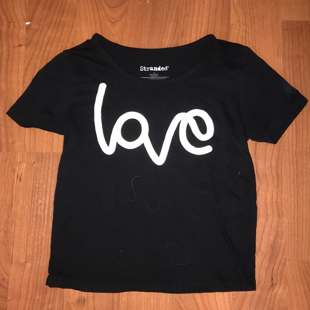 Black Crop Top